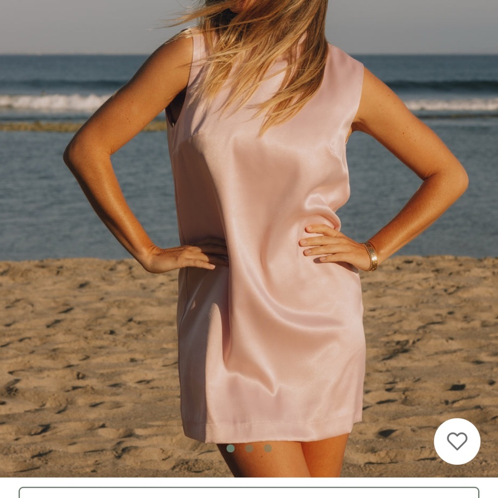 DAILY DRILLS SILKY MINI DRESS - RIBBON